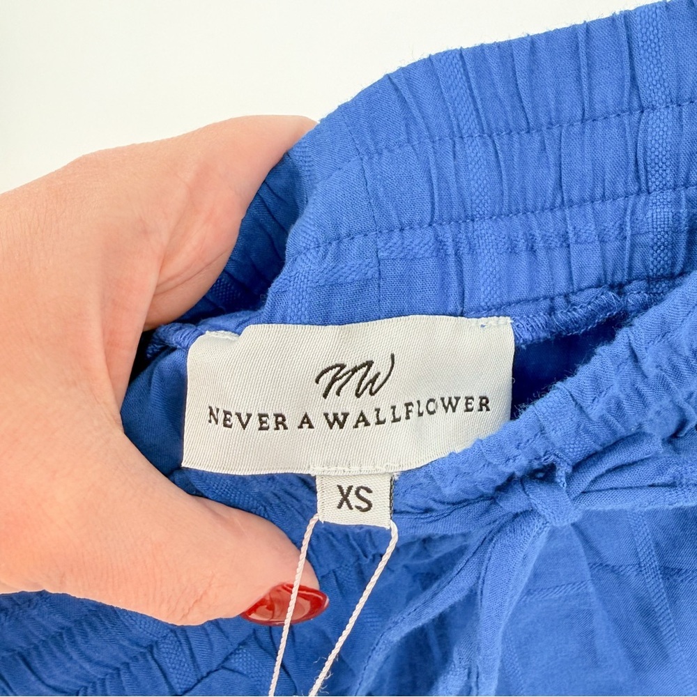 Chic Blue Mini Skirt - Picture 5 of 5
